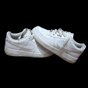 Nike Air Force One Low Top White Sneakers